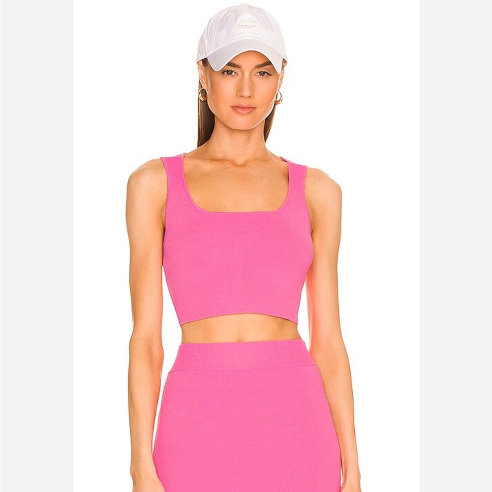 Year of Ours Melrose Place Tank Pink size XS